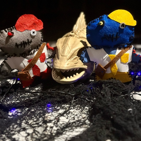 Hand made Zombies in your sports team colors for football season! Made to order. - Picture 5 of 13